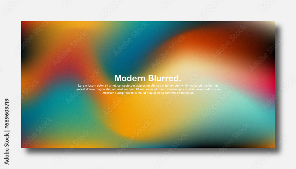 Modern trendy grainy gradient background, colorful abstract liquid 3d . Soft gradient backdrop with place for text. Futuristic design for banner, poster, cover, flyer, presentation, landing page