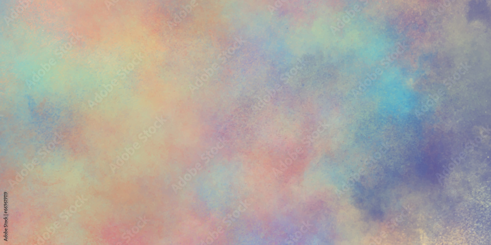 Colorful watercolor background with multicolor watercolor splashes, Color splashing on paper with watercolor splashes, Beautiful and colorful soft watercolor background with multicolor texture grunge.