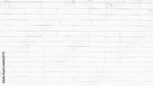 white brick wall