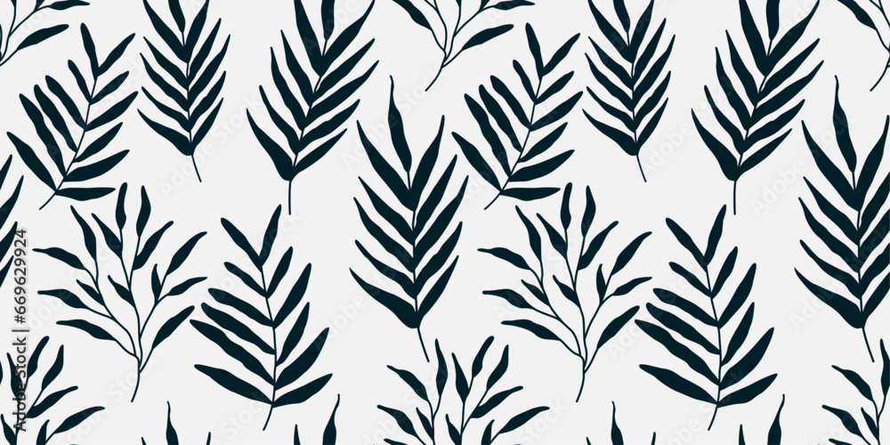 Background of plants leaves, branches. Floral pattern of leaves on a white background. For seamless print, decoration, pillows, notebooks, packaging, textiles. Background of plants leaves, branches. Floral pattern of leaves on a white background. For seamless print, decoration, pillows, notebooks, packaging, textiles.