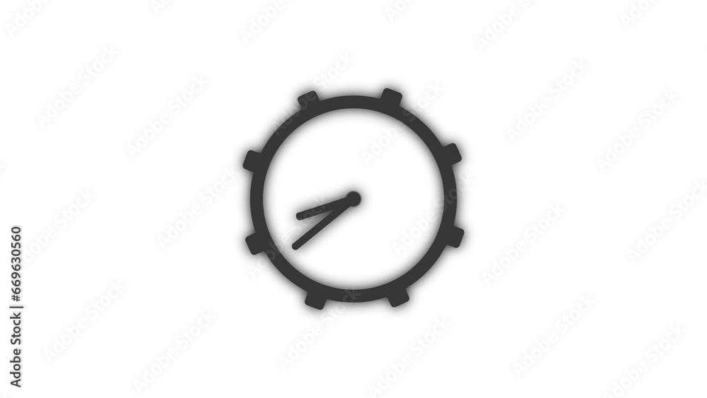 abstract new fast analog clock icon illustration 4k abstract new fast analog clock icon illustration 4k