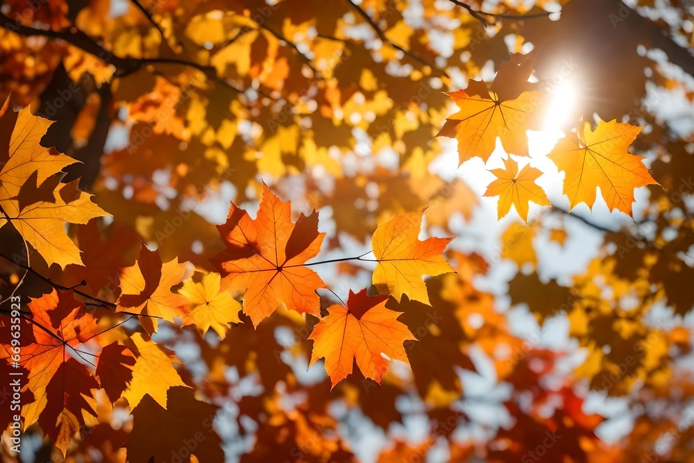 autumn leaves background