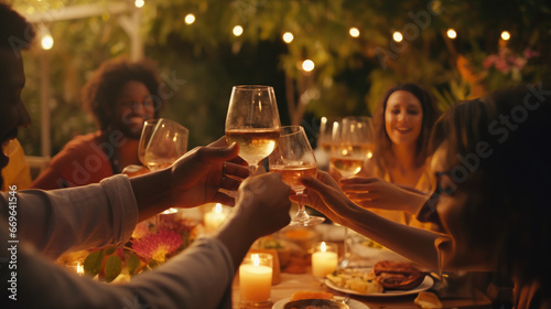 Wine Whispers: An Evening of Cheers and Chats in the Garden