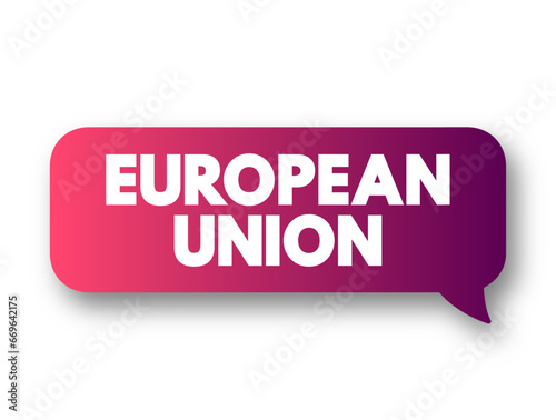 European Union is a political and economic union of 27 member states that are located in Europe, List of cities word cloud concept background