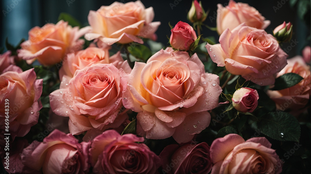 Flowers colourful background wallpaper beautiful fresh bouquet of roses for valentines 5 Flowers colourful background wallpaper beautiful fresh bouquet of roses for valentines 5