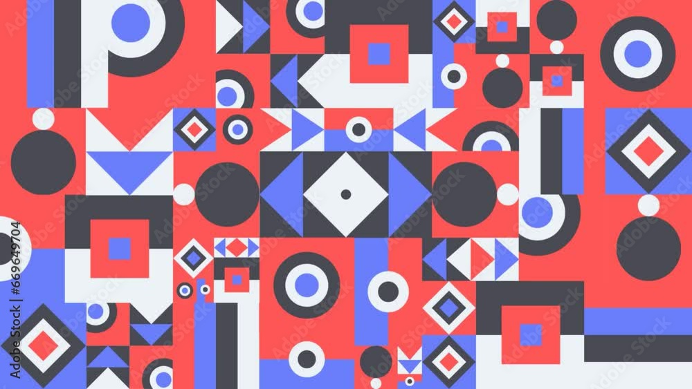 Colorful Geometrics Background