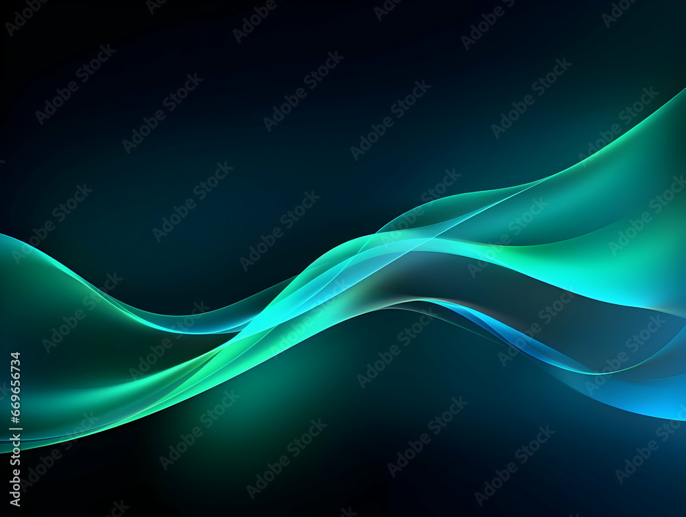 Dark abstract curve and wavy background with gradient and color, Glowing waves in a dark background, Curvy wallpaper design Dark abstract curve and wavy background with gradient and color, Glowing waves in a dark background, Curvy wallpaper design