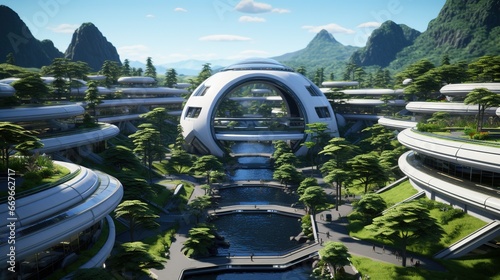 A futuristic Cityworld