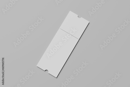 Ticket mockup