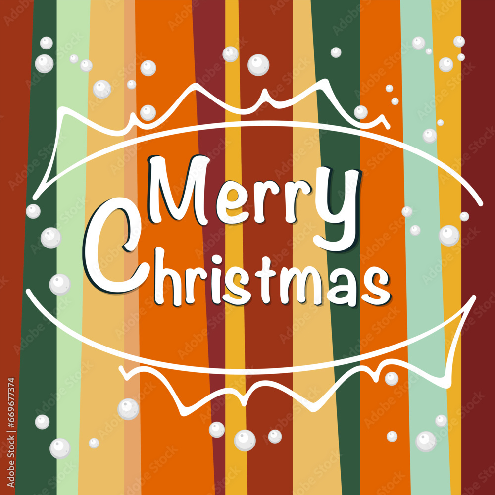 Vector illustration of Christmas and New Year on a glittering multi-colored background with falling snowflakes. Starlight. Merry Christmas card. can be edited Vector illustration of Christmas and New Year on a glittering multi-colored background with falling snowflakes. Starlight. Merry Christmas card. can be edited