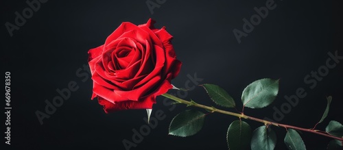 red rose for Valentines Day