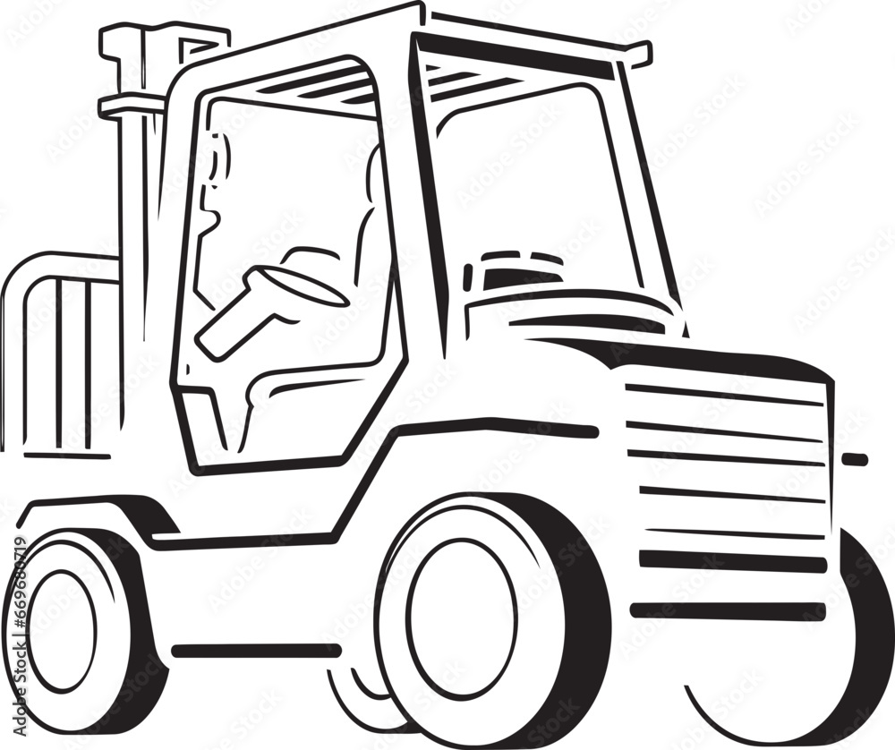 Electric Pallet Jacks vs Forklifts Forklift Safety in Cross Docking Facilities vector de Stock
