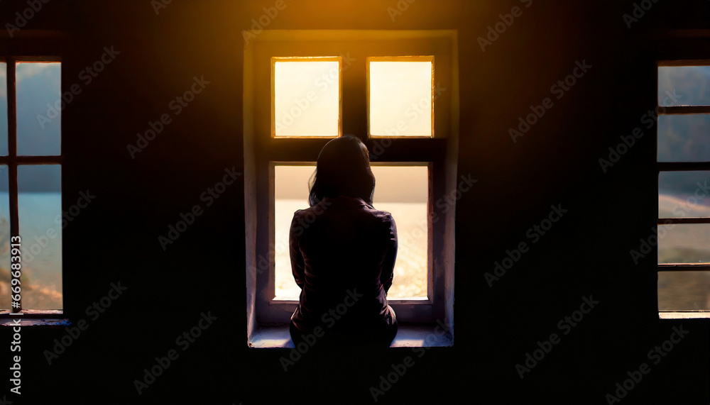 solitary figure sits in shadow, surrounded by turbulent clouds, symbolizing the weight of depression, anxiety, and bipolar disorder, seeking solace in self-care and wellness solitary figure sits in shadow, surrounded by turbulent clouds, symbolizing the weight of depression, anxiety, and bipolar disorder, seeking solace in self-care and wellness
