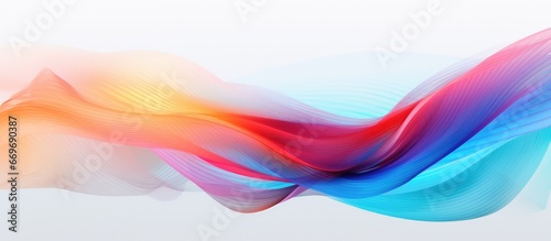 Colorful gradient background with abstract lines for a fantasy vibe