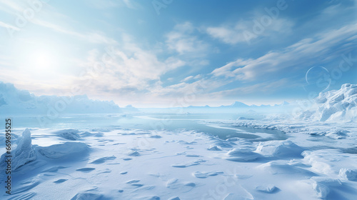paesaggio alpino finlandese con albero ghiacciato all alba  lunga esposizione  colori tenui  sensazione magica di inverno romantico