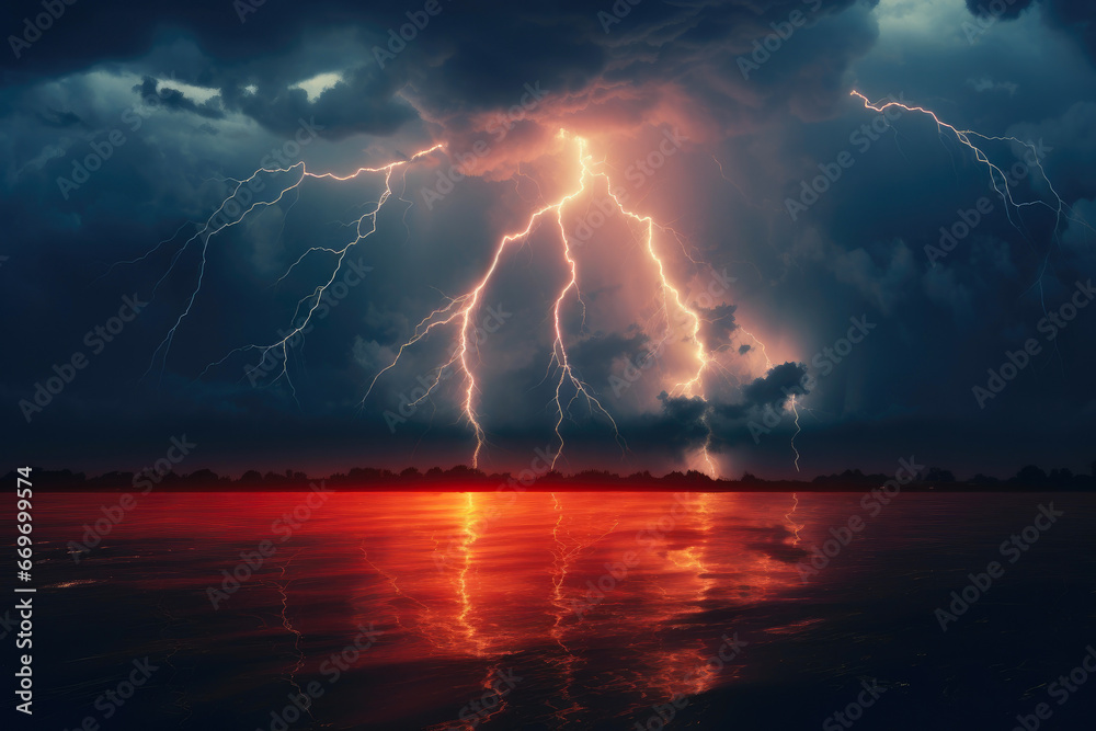 Charged Atmosphere: Lightning at Sea