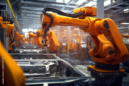 Industrial Robots Enhancing Production