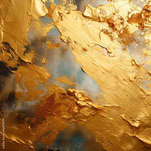 gold ink abstract background © Daniel