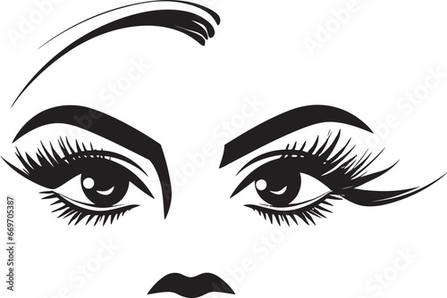 Cosmetic Canvas Vector Makeup Masterpieces Beauty in Detail Vector Makeup Illustration