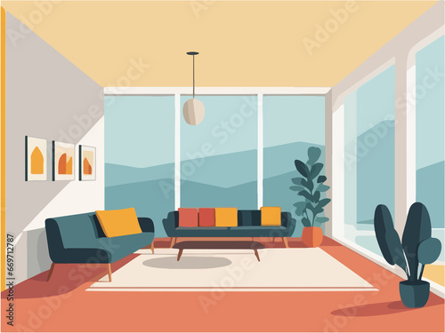 interior  , vector design © Ozgurluk Design