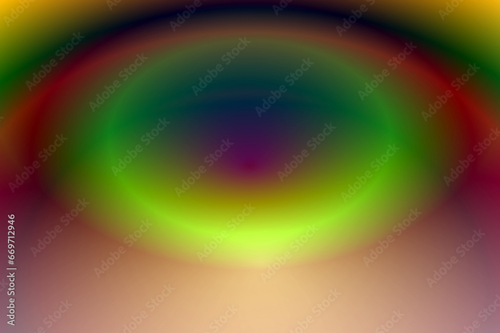 Rainbow eye. Abstract background. B. Rainbow eye. Abstract background. B.