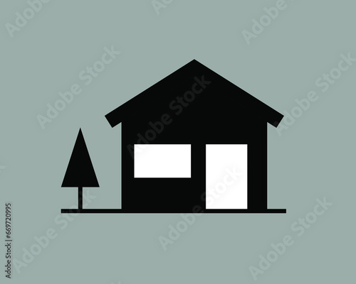estate vector illustration in flat design