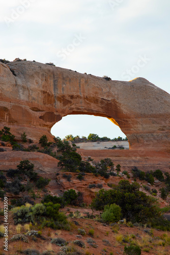 Wilson Arch near Moab, Utah photo