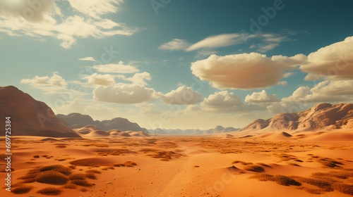 Paisagem no deserto photo