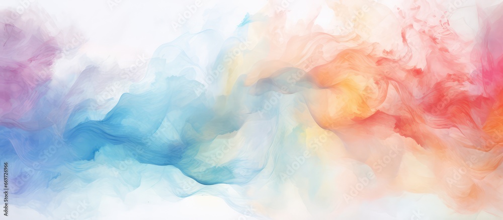 Art featuring an abstract texture pattern and watercolor design