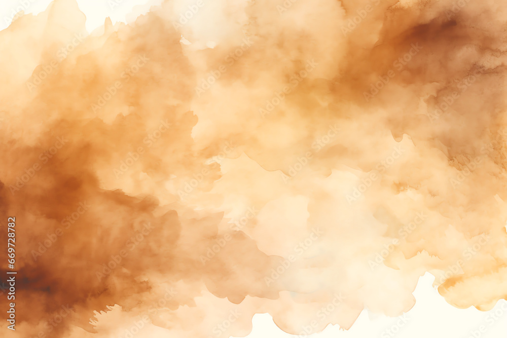 beige brown watercolor dust dirt background