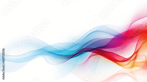 abstract futuristic background with blue  pink  red  and orange glowing neon moving high speed wave lines and bokeh lights. Data transfer concept Fantastic wallpaper