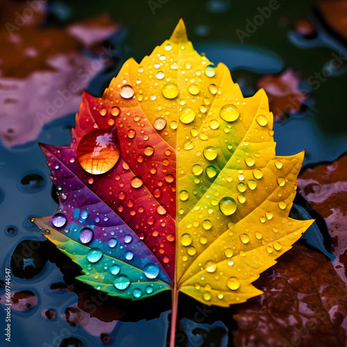 leaf rainbow © ginstudio