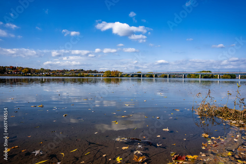 landscape with lake