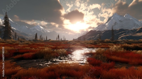 Dynamic day - night cycles and weather effects in creating visually beautiful game worlds