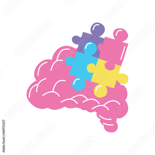 asperger syndrome illustration