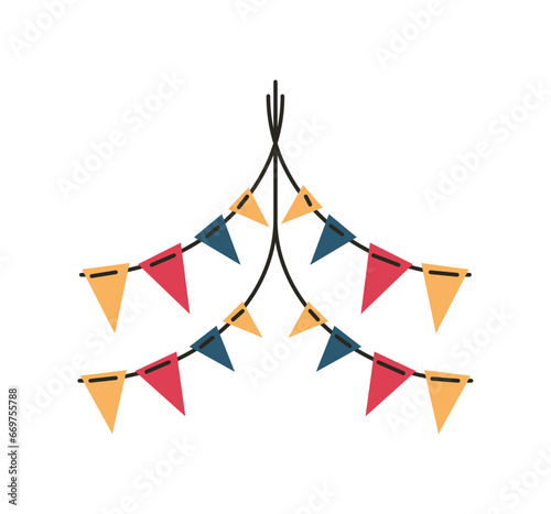 bunting decoration festive