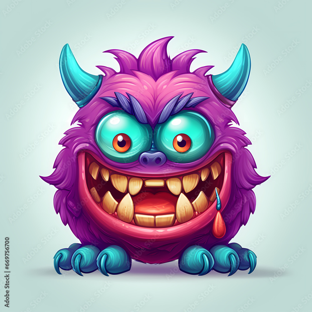 Monster Character Cartoon