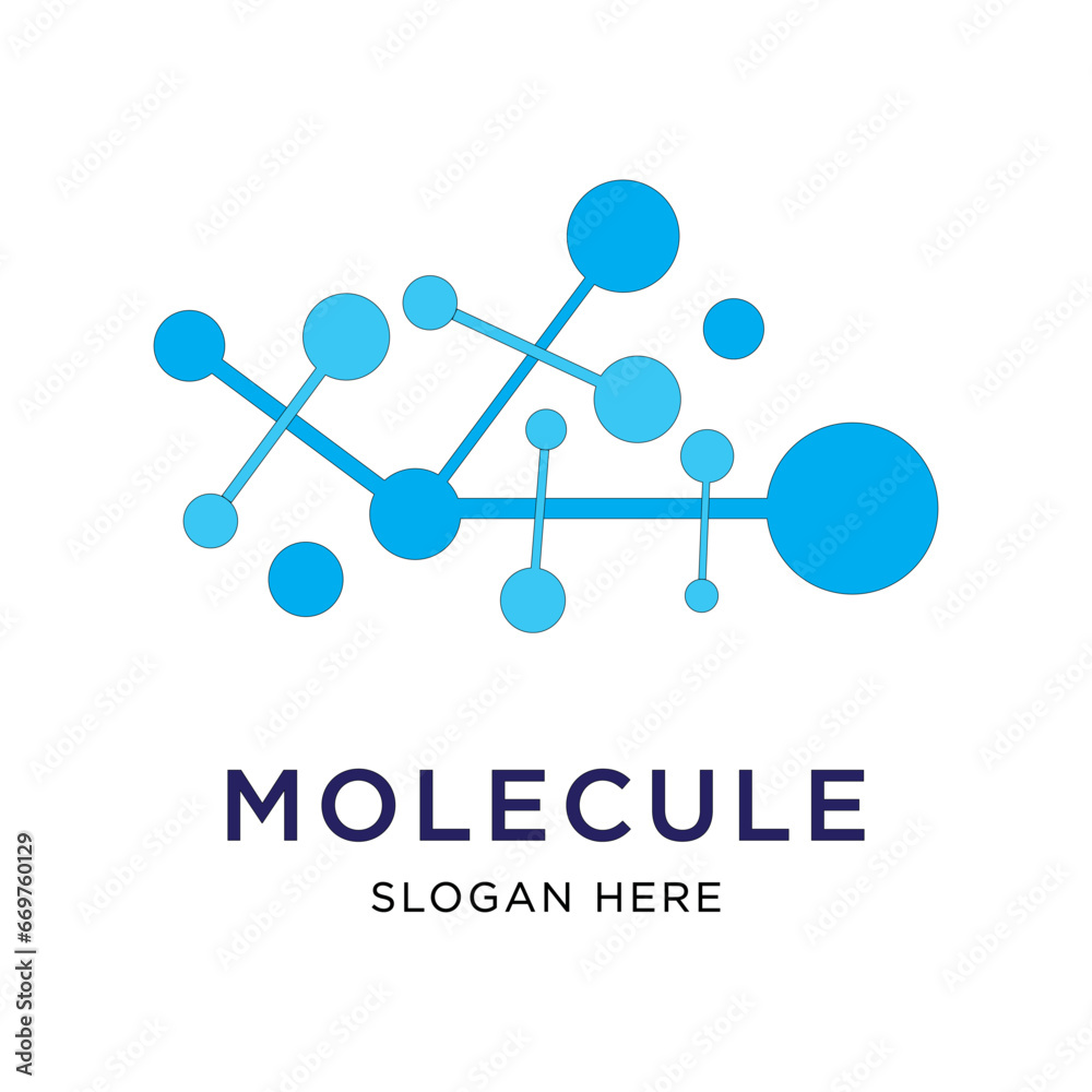 Molecule vector illustration design Molecule vector illustration design