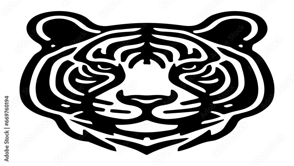 Tiger Faces Tiger Faces