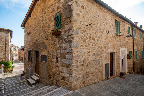 Town of Castiglione d'Orcia - Italy photo