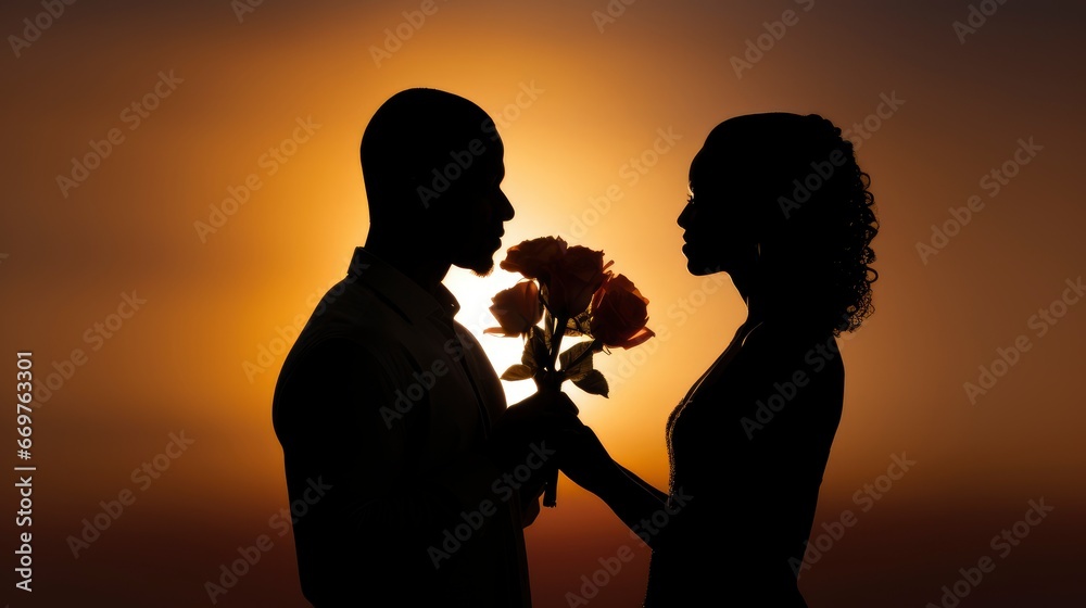 Marry Me Happy Black Man Holding , Background Image,Valentine Background Images, Hd