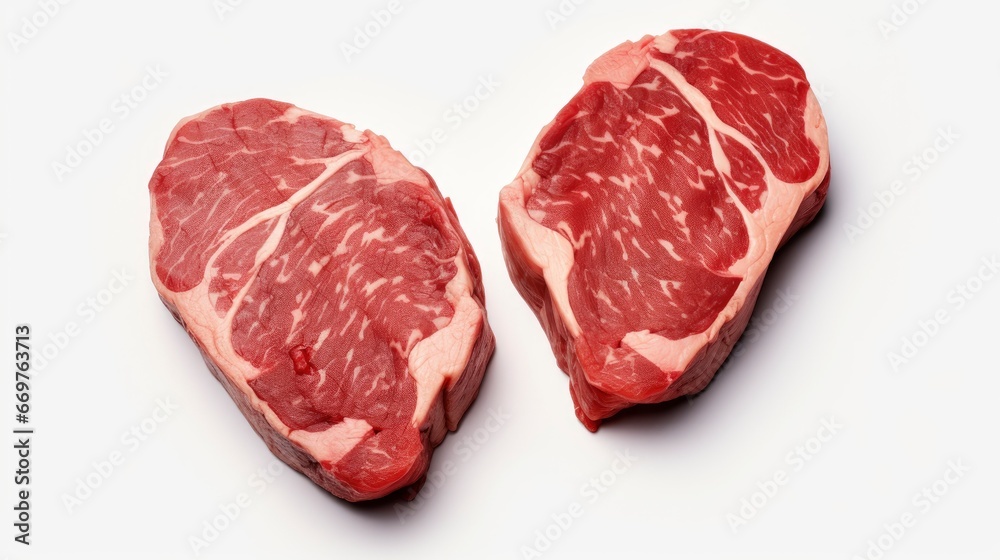 Raw Marbled Beef Steaks Shape Heart, Background Image,Valentine Background Images, Hd