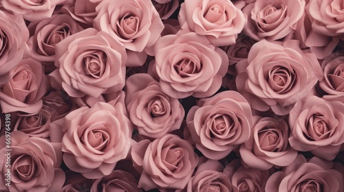 Floral Pattern Made Pink Beige Roses , Background Image,Valentine Background Images, Hd