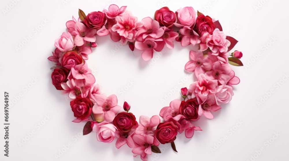 Valentines Day Flowers Composition Round Frame, Background Image,Valentine Background Images, Hd Valentines Day Flowers Composition Round Frame, Background Image,Valentine Background Images, Hd