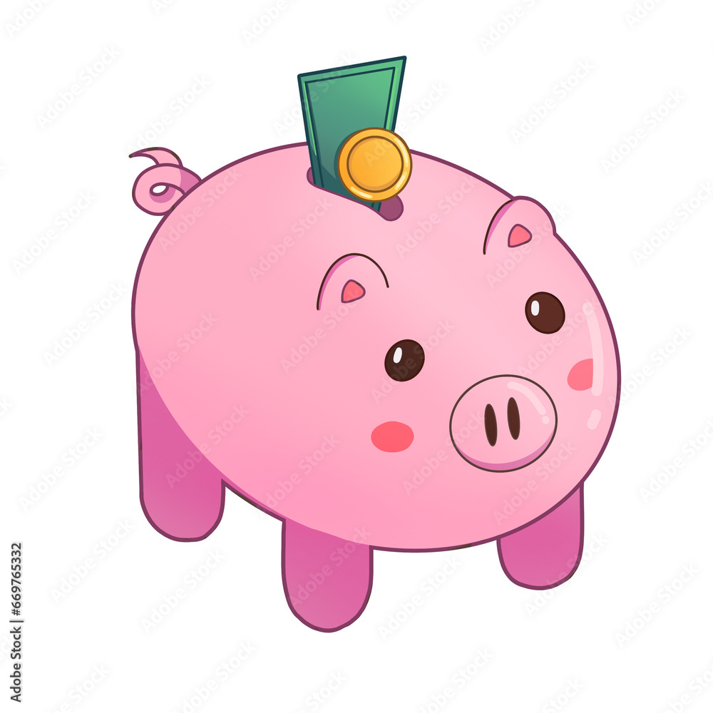 Fototapeta premium piggy bank