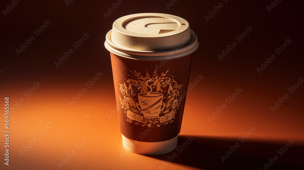 Coffee Lover Top View Paper Cup, Background Image,Valentine Background Images, Hd Coffee Lover Top View Paper Cup, Background Image,Valentine Background Images, Hd