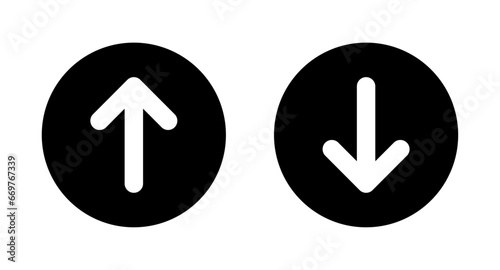 Up and down arrow