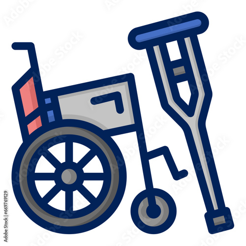 Wheelchair and Crutches
