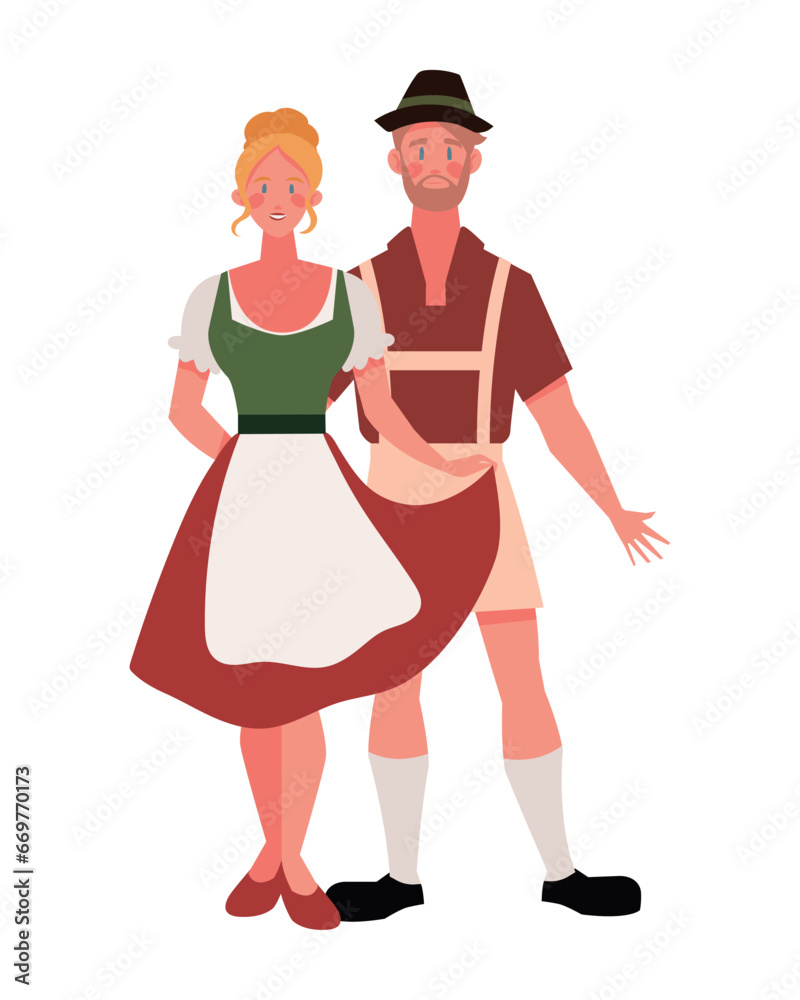german couple character