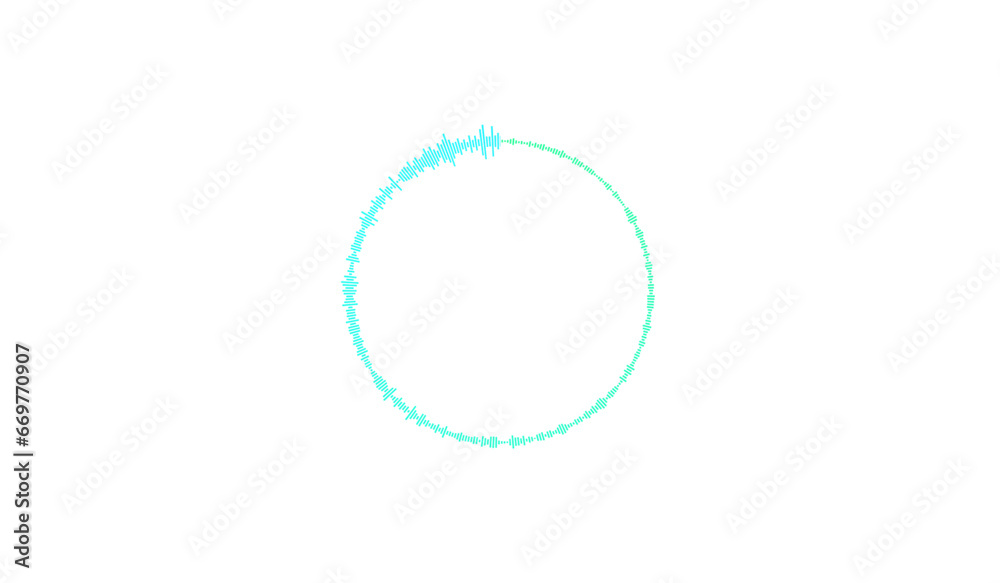 abstract blue sound wave pattern ,Sound spectrum dance